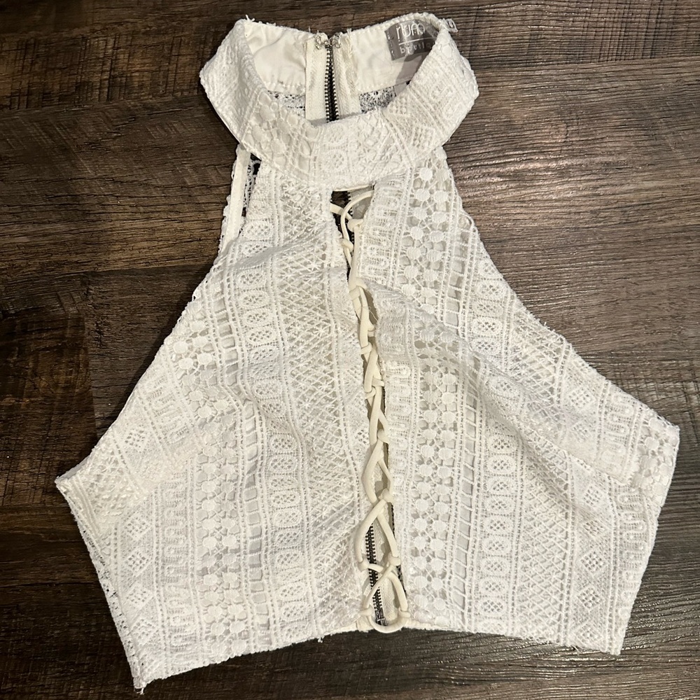 LF Lace Crop Top